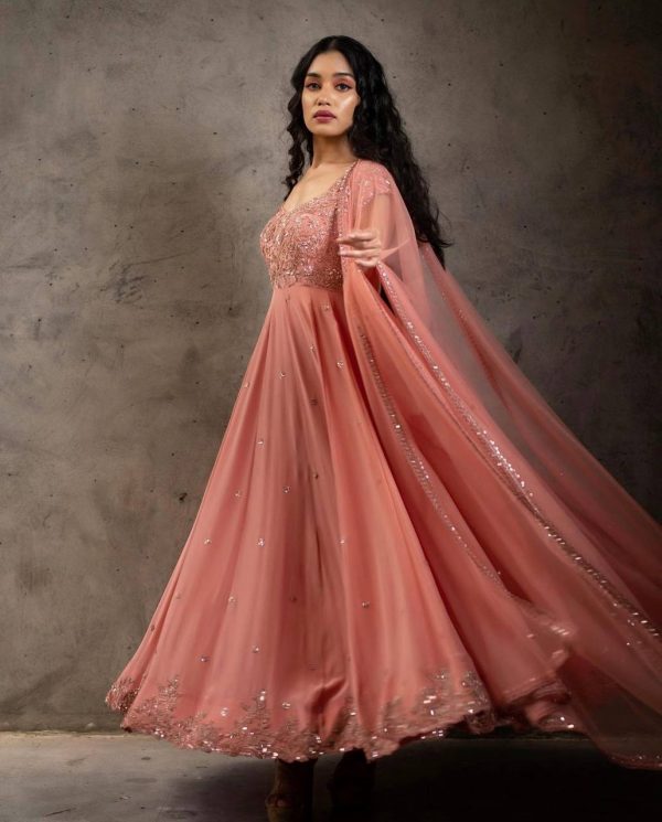 stunning-orange-color-embroider-with-sequence-work-gown