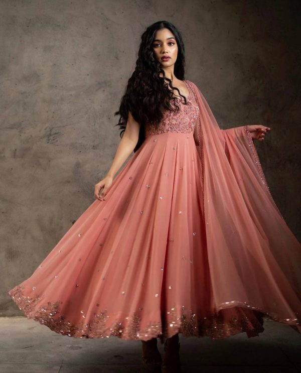 stunning-orange-color-embroider-with-sequence-work-gown