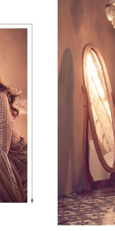 Glamorous Brown Color Heavy Georgette with Santoon And Embroidery Designer Work Suit