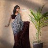 Entrancing Maroon Color Heavy 60 Gram Georgette Sequins Saree