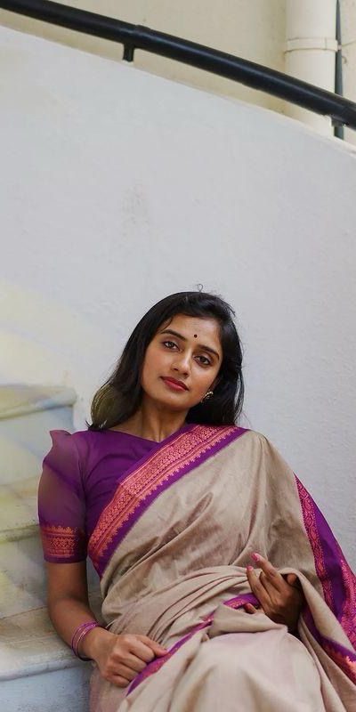 KP - 5044 Cream Color Soft Lichi Silk Jacquard On All Over Saree Casual, Party Wear, Wedding, Events Etc. Expected Delivery 4-6 Working Days @1449/- | Sarees, Bollywood Sarees, Creative Sarees, Designer Sarees, Embroidered Sarees, Ethnic Saree, Modern Digital sarees, Party Wear Sarees