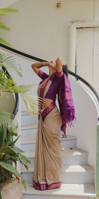 KP - 5044 Cream Color Soft Lichi Silk Jacquard On All Over Saree Casual, Party Wear, Wedding, Events Etc. Expected Delivery 4-6 Working Days @1449/- | Sarees, Bollywood Sarees, Creative Sarees, Designer Sarees, Embroidered Sarees, Ethnic Saree, Modern Digital sarees, Party Wear Sarees