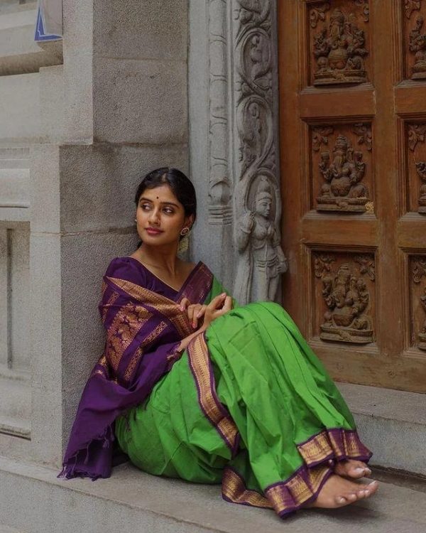 KP - 5044 Parrot Green Color Soft Lichi Silk Jacquard On All Over Saree Casual, Party Wear, Wedding, Events Etc. Expected Delivery 4-6 Working Days @1449/- | Sarees, Bollywood Sarees, Creative Sarees, Designer Sarees, Embroidered Sarees, Ethnic Saree, Modern Digital sarees, Party Wear Sarees