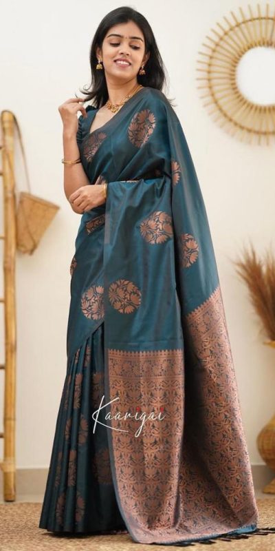 KP 4064 Peacock Green Color Soft Lichi Silk Jacquard On All Over Saree Casual, Party Wear, Wedding, Events Etc. Expected Delivery 4-6 Working Days @1249/- | Sarees, Bollywood Sarees, Creative Sarees, Designer Sarees, Embroidered Sarees, Ethnic Saree, Modern Digital sarees, Party Wear Sarees