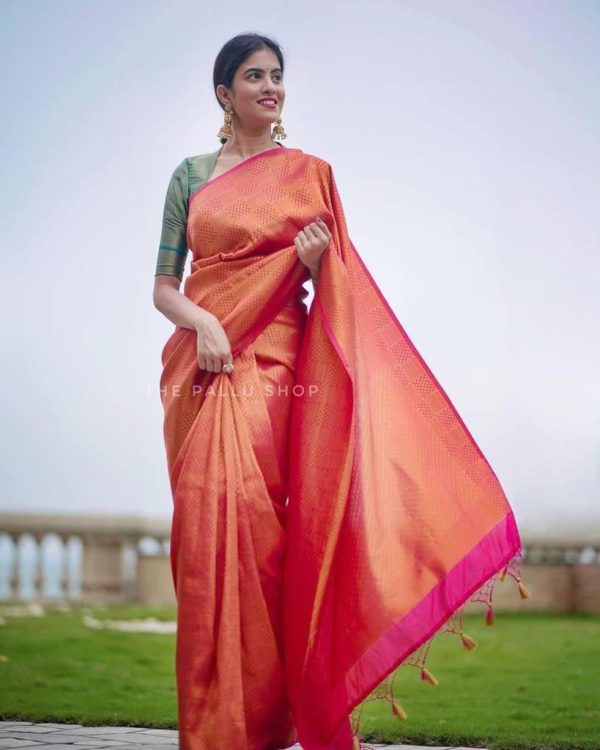 KP 4099 Pink Color Soft Lichi Silk Cloth Rich Pallu All Over Saree Events Casual, Wedding, Festive, Events Etc. Expected Delivery  4-6 Working Days @1349/- | Sarees, Bollywood Sarees, Creative Sarees, Designer Sarees, Embroidered Sarees, Ethnic Saree, Modern Digital sarees, Party Wear Sarees