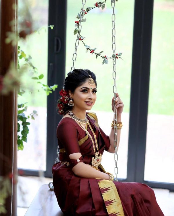 KP 3014 Maroon Color Soft Lichi Silk Jacquard On All Over Saree Casual, Party Wear, Wedding, Events Etc. Expected Delivery 4-6 Working Days @1299/- | Sarees, Bollywood Sarees, Creative Sarees, Designer Sarees, Embroidered Sarees, Ethnic Saree, Modern Digital sarees, Party Wear Sarees