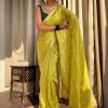 KP 5079 Mustard Color Soft Lichi Silk Jacquard On All Over Saree Casual, Party Wear, Wedding, Events Etc. Expected Delivery 4-6 Working Days @1449/- | Sarees, Bollywood Sarees, Creative Sarees, Designer Sarees, Embroidered Sarees, Ethnic Saree, Modern Digital sarees, Party Wear Sarees