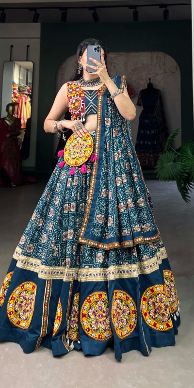 LNB 1610 Blue Color Pure Rayon Printed With Foil Work Lehenga Choli Festive Party Wedding, Events etc. Delivery 4-6 Working Days @3999/- | Lehenga, Bollywood Lehenga, Creative Lehenga, Designer Lehenga, Embroidered Lehenga, Party Wear Lehenga