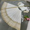 Fancy White Color Georgette Embroidery Lehenga Choli