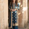 Nice Navy Blue Color Georgette Sequence Work Salwar Suit
