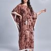 Glowing Brown Color Rayon Slab Center Belt Kaftan Suit