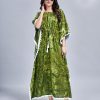 Glowing Green Color Rayon Slab Center Belt Kaftan Suit