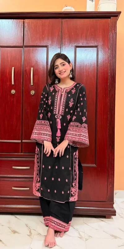 LG 1993 Black Color Roman Silk Embroidery Work Mirror Work Salwar Suit Casual, Wedding, Festive, Events . Expected Delivery  4-6 Working Days @2099/- only      | Jump Suits, Salwar suit, Casual Suits, Creative suits, Designer Suits, Palazzo Suits, Party Wear Suits, Patiala Suits, Straight Suits