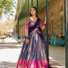 LNB 2020 Blue Color Kanjivaram Zari Weaving Work Lehenga Choli Wedding, Party, Festive, Events Etc. Delivery 4-6 Working Days Rs 1899 | Lehenga, Bollywood Lehenga, Creative Lehenga, Designer Lehenga, Embroidered Lehenga, Party Wear Lehenga
