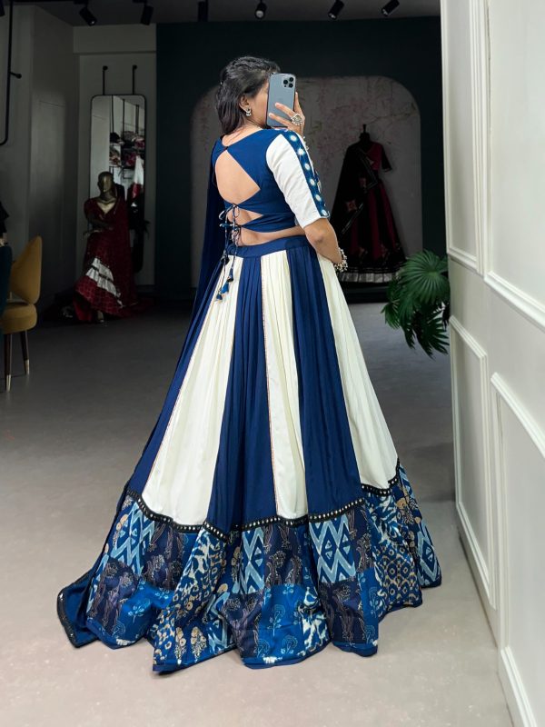 LNB 1714 Blue Color Pure Rayon Plain Printed With Paper Mirror Work Lehenga Choli Wedding, Party, Festive, Events Etc. Delivery 4-6 Working Days Rs 3599 | Lehenga, Bollywood Lehenga, Creative Lehenga, Designer Lehenga, Embroidered Lehenga, Party Wear Lehenga