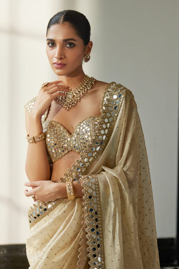 DF 3416 Grey Color Organza 5 Mm Sequins Work Saree Casual, Wedding, Festive, Events . Expected Delivery  4-6 Working Days @1949/- only                                                                                | Sarees, Bollywood Sarees, Creative Sarees, Designer Sarees, Embroidered Sarees, Ethnic Saree, Modern Digital sarees, Party Wear Sarees