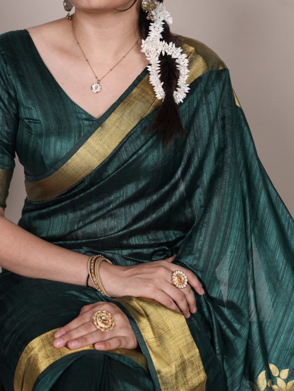YNF 7903 Green Color Raw Silk Zari Weaving Work Saree Casual, Wedding, Festive, Events . Expected Delivery  4-6 Working Days @1699/- only                                                                                | Sarees, Bollywood Sarees, Creative Sarees, Designer Sarees, Embroidered Sarees, Ethnic Saree, Modern Digital sarees, Party Wear Sarees