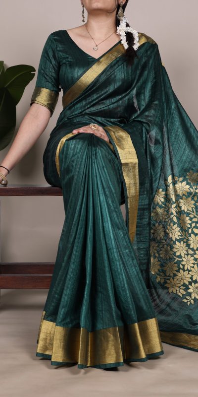 YNF 7903 Green Color Raw Silk Zari Weaving Work Saree Casual, Wedding, Festive, Events . Expected Delivery  4-6 Working Days @1699/- only                                                                                | Sarees, Bollywood Sarees, Creative Sarees, Designer Sarees, Embroidered Sarees, Ethnic Saree, Modern Digital sarees, Party Wear Sarees