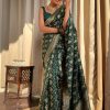 KP 5079 Green Color Soft Lichi Silk Jacquard On All Over Saree Casual, Party Wear, Wedding, Events Etc. Expected Delivery 4-6 Working Days @1449/- | Sarees, Bollywood Sarees, Creative Sarees, Designer Sarees, Embroidered Sarees, Ethnic Saree, Modern Digital sarees, Party Wear Sarees