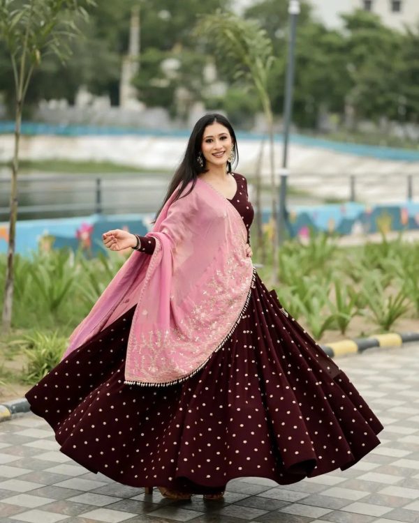 LG 644 Maroon Color Printed Polly Reyon Lehenga Choli Wedding, Party, Festive, Events Etc. Delivery 4-6 Working Days Rs 2099 | Lehenga, Bollywood Lehenga, Creative Lehenga, Designer Lehenga, Embroidered Lehenga, Party Wear Lehenga