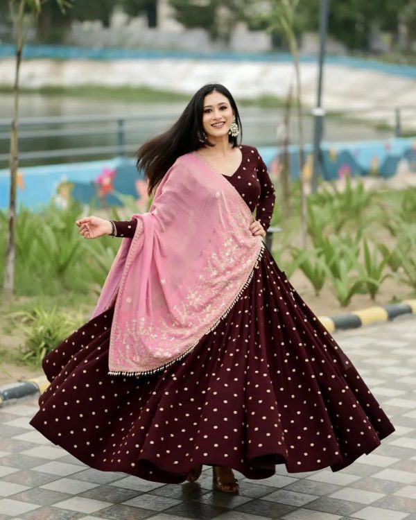 LG 644 Maroon Color Printed Polly Reyon Lehenga Choli Wedding, Party, Festive, Events Etc. Delivery 4-6 Working Days Rs 2099 | Lehenga, Bollywood Lehenga, Creative Lehenga, Designer Lehenga, Embroidered Lehenga, Party Wear Lehenga
