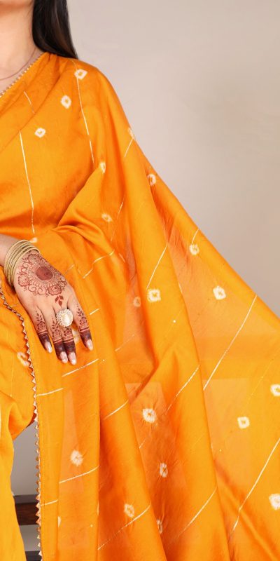 YNF 7503 Mustard Color Viscose chanderi Sequins zari gota patti Saree Casual, Wedding, Festive, Events . Expected Delivery  4-6 Working Days @1499/- only                                                                                | Sarees, Bollywood Sarees, Creative Sarees, Designer Sarees, Embroidered Sarees, Ethnic Saree, Modern Digital sarees, Party Wear Sarees