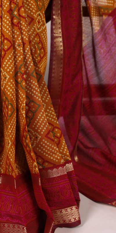 YNF 7046 Mustard Color Polyester Chanderi Print Zari Weaving Work Saree Casual, Wedding, Festive, Events . Expected Delivery  4-6 Working Days @1549/- only                                                                                | Sarees, Bollywood Sarees, Creative Sarees, Designer Sarees, Embroidered Sarees, Ethnic Saree, Modern Digital sarees, Party Wear Sarees