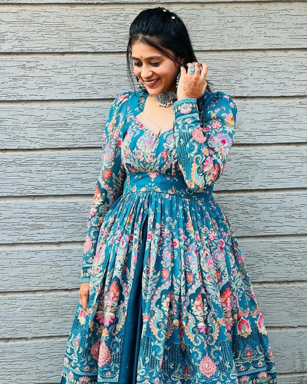 BE 265 Navy Blue Navy Blue Fiona Silk Lehenga Choli with Lace Work. Now at just ₹1899. Delivery 4-6 Working Days. Shop now. | Lehenga, Bollywood Lehenga, Creative Lehenga, Designer Lehenga, Embroidered Lehenga, Party Wear Lehenga