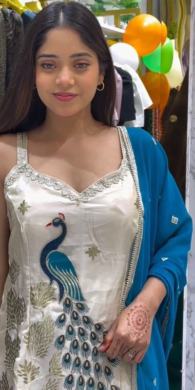 LG 1994 Off White Color French Crape Embroidery Work Salwar Suit Casual, Wedding, Festive, Events . Expected Delivery 4-6 Working Days @1999/- only | Jump Suits, Salwar suit, Casual Suits, Creative suits, Designer Suits, Palazzo Suits, Party Wear Suits, Patiala Suits, Straight Suits