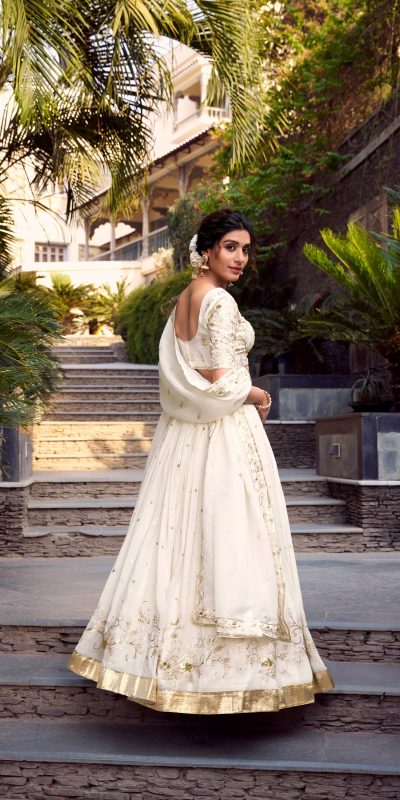 LNB 1422 Off White Color Silver Glosy Sequins and Embroidery Foil Work Lehenga Choli Wedding, Party, Festive, Events Etc. Delivery 4-6 Working Days Rs 3299 | Lehenga, Bollywood Lehenga, Creative Lehenga, Designer Lehenga, Embroidered Lehenga, Party Wear Lehenga