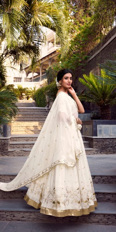 LNB 1422 Off White Color Silver Glosy Sequins and Embroidery Foil Work Lehenga Choli Wedding, Party, Festive, Events Etc. Delivery 4-6 Working Days Rs 3299 | Lehenga, Bollywood Lehenga, Creative Lehenga, Designer Lehenga, Embroidered Lehenga, Party Wear Lehenga