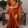 YNF 7406 Orange Color Cotton Silk Weaving Work Paithani Concept Saree Casual, Wedding, Festive, Events . Expected Delivery  4-6 Working Days @1449/- only                                                                                | Sarees, Bollywood Sarees, Creative Sarees, Designer Sarees, Embroidered Sarees, Ethnic Saree, Modern Digital sarees, Party Wear Sarees
