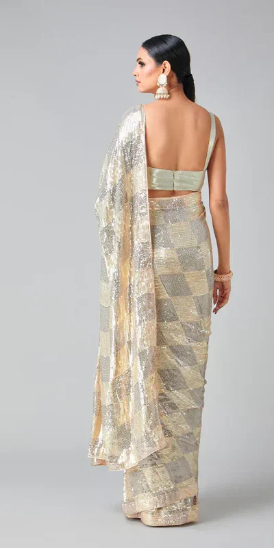 DF 3426 Peach Color Georgette 5MM Sequins Embroidery Work Saree Casual, Wedding, Festive, Events . Expected Delivery  4-6 Working Days @1749/- only                                                 | Sarees, Bollywood Sarees, Creative Sarees, Designer Sarees, Embroidered Sarees, Ethnic Saree, Modern Digital sarees, Party Wear Sarees