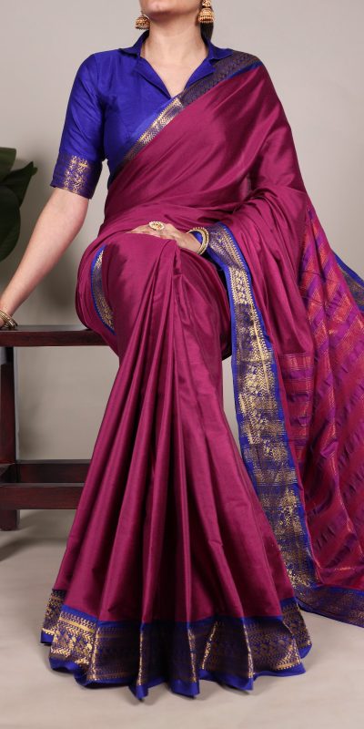 YNF 7100 Pink Color Aura Silk Zari Weaving Work Saree Casual, Wedding, Festive, Events . Expected Delivery  4-6 Working Days @1399/- only                                                 | Sarees, Bollywood Sarees, Creative Sarees, Designer Sarees, Embroidered Sarees, Ethnic Saree, Modern Digital sarees, Party Wear Sarees