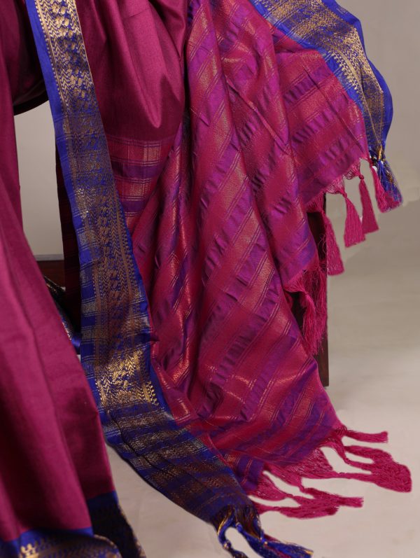 YNF 7100 Pink Color Aura Silk Zari Weaving Work Saree Casual, Wedding, Festive, Events . Expected Delivery  4-6 Working Days @1399/- only                                                 | Sarees, Bollywood Sarees, Creative Sarees, Designer Sarees, Embroidered Sarees, Ethnic Saree, Modern Digital sarees, Party Wear Sarees