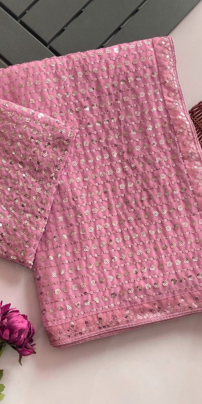 DF 3452 Pink Color Faux Georgette Embroidery Sequins Multi Work Saree Casual, Wedding, Festive, Events . Expected Delivery  4-6 Working Days @1799/- only                                                                                | Sarees, Bollywood Sarees, Creative Sarees, Designer Sarees, Embroidered Sarees, Ethnic Saree, Modern Digital sarees, Party Wear Sarees