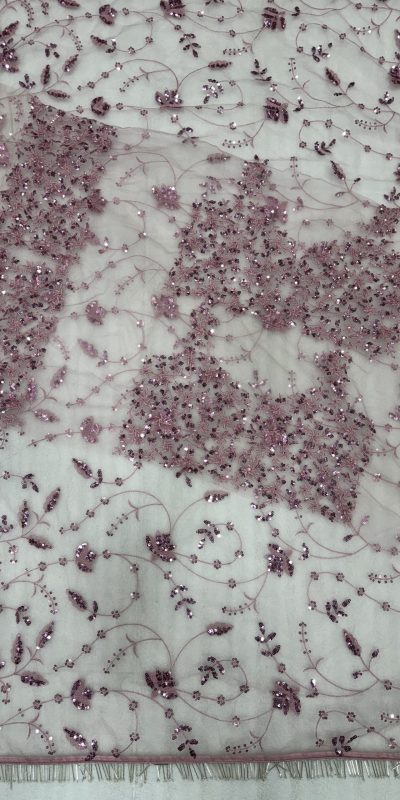 DF 3435 Pink Color Mono Net 5mm Multi Sequins Embroidery Work Saree Casual, Wedding, Festive, Events . Expected Delivery  4-6 Working Days @1799/- only                                                                                | Sarees, Bollywood Sarees, Creative Sarees, Designer Sarees, Embroidered Sarees, Ethnic Saree, Modern Digital sarees, Party Wear Sarees