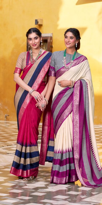 YNF 7049 Pink Color Poly Cotton Printed With Zari Weaving Work Saree Casual, Wedding, Festive, Events . Expected Delivery  4-6 Working Days @1699/- only                                                                                | Sarees, Bollywood Sarees, Creative Sarees, Designer Sarees, Embroidered Sarees, Ethnic Saree, Modern Digital sarees, Party Wear Sarees