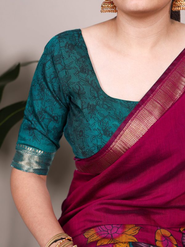 YNF 7036 Pink Color Polyester Chanderi Printed Zari Weaving Work Saree Casual, Wedding, Festive, Events . Expected Delivery  4-6 Working Days @1499/- only                                                                                | Sarees, Bollywood Sarees, Creative Sarees, Designer Sarees, Embroidered Sarees, Ethnic Saree, Modern Digital sarees, Party Wear Sarees