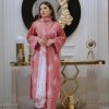 LG 1951 Pink Color Roman Silk Embroidery Work On Front Side Salwar Suit Casual, Wedding, Festive, Events . Expected Delivery  4-6 Working Days @1999/- only      | Jump Suits, Salwar suit, Casual Suits, Creative suits, Designer Suits, Palazzo Suits, Party Wear Suits, Patiala Suits, Straight Suits