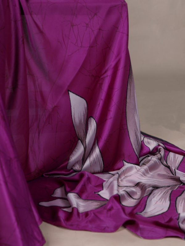 YNF 7054 Pink Color Satin Silk Floral Printed Saree Casual, Wedding, Festive, Events . Expected Delivery  4-6 Working Days @1549/- only                                                                                | Sarees, Bollywood Sarees, Creative Sarees, Designer Sarees, Embroidered Sarees, Ethnic Saree, Modern Digital sarees, Party Wear Sarees