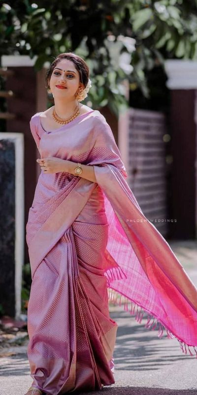 KP 3075 Pink Soft Lichi Silk Whit Designer Jacquard Work in Saree it Grab for ₹1399. Delivery 4-6 Working Days. Shop now. | Sarees, Bollywood Sarees, Creative Sarees, Designer Sarees, Embroidered Sarees, Ethnic Saree, Modern Digital sarees, Party Wear Sarees