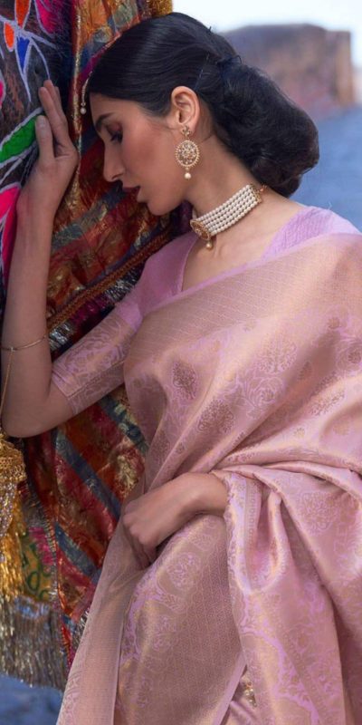 KP 5013 Pink Soft Lichi Silk Jacquard Work With Designer Work Saree Special Price ₹1399. Delivery 4-6 Working Days. Shop now. | Sarees, Bollywood Sarees, Creative Sarees, Designer Sarees, Embroidered Sarees, Ethnic Saree, Modern Digital sarees, Party Wear Sarees