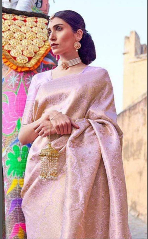 KP 5013 Pink Soft Lichi Silk Jacquard Work With Designer Work Saree Special Price ₹1399. Delivery 4-6 Working Days. Shop now. | Sarees, Bollywood Sarees, Creative Sarees, Designer Sarees, Embroidered Sarees, Ethnic Saree, Modern Digital sarees, Party Wear Sarees