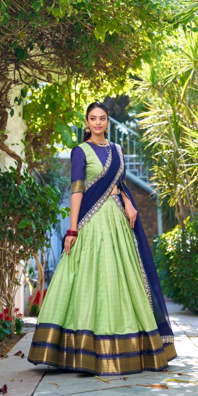 LNB 2010 Pista Color Zari Chex With Zari Weaving Work Lehenga Choli Wedding, Party, Festive, Events Etc. Delivery 4-6 Working Days Rs 2149 | Lehenga, Bollywood Lehenga, Creative Lehenga, Designer Lehenga, Embroidered Lehenga, Party Wear Lehenga