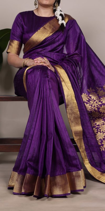 YNF 7903 Purple Color Raw Silk Zari Weaving Work Saree Casual, Wedding, Festive, Events . Expected Delivery  4-6 Working Days @1699/- only                                                                                | Sarees, Bollywood Sarees, Creative Sarees, Designer Sarees, Embroidered Sarees, Ethnic Saree, Modern Digital sarees, Party Wear Sarees