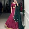 LNB 1655 Purple Color Pure Rayon Embossed Design Gotta Patti Lace Lehenga Choli Wedding, Party, Festive, Events Etc. Delivery 4-6 Working Days Rs 2799 | Lehenga, Bollywood Lehenga, Creative Lehenga, Designer Lehenga, Embroidered Lehenga, Party Wear Lehenga