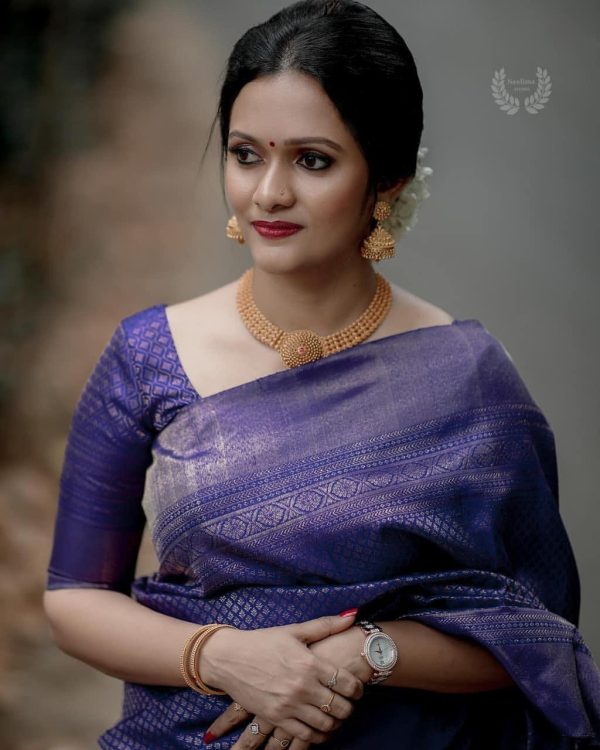 KP 3075 Purple Soft Lichi Silk Whit Designer Jacquard Work in Saree it Grab for ₹1399. Delivery 4-6 Working Days. Shop now. | Sarees, Bollywood Sarees, Creative Sarees, Designer Sarees, Embroidered Sarees, Ethnic Saree, Modern Digital sarees, Party Wear Sarees