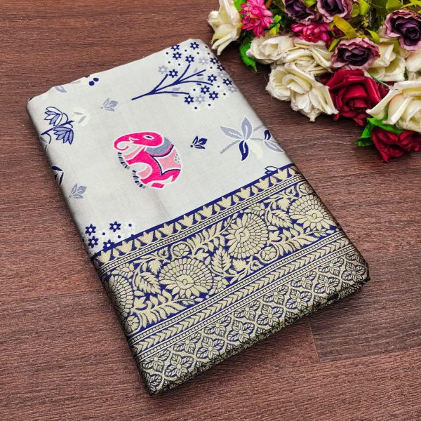 KP 6004 Purple Soft Lichi Silk Jacquard Work With Designer Work Saree. Grab it for ₹1499. Delivery 4-6 Working Days. Shop now. | Sarees, Bollywood Sarees, Creative Sarees, Designer Sarees, Embroidered Sarees, Ethnic Saree, Modern Digital sarees, Party Wear Sarees