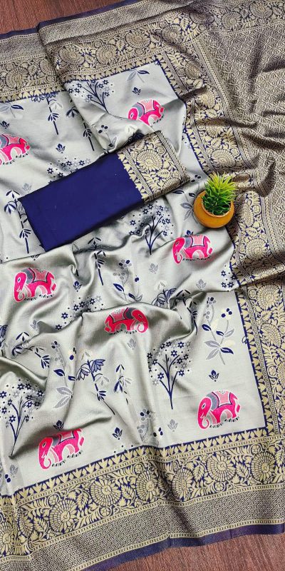 KP 6004 Purple Soft Lichi Silk Jacquard Work With Designer Work Saree. Grab it for ₹1499. Delivery 4-6 Working Days. Shop now. | Sarees, Bollywood Sarees, Creative Sarees, Designer Sarees, Embroidered Sarees, Ethnic Saree, Modern Digital sarees, Party Wear Sarees